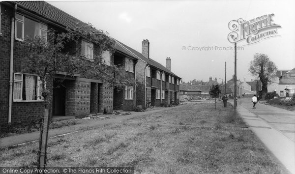 Photo of Crowle, Convent Flats c.1965