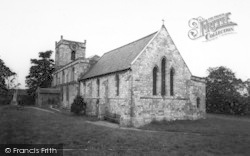 St Oswald's Church c.1965, Crowle