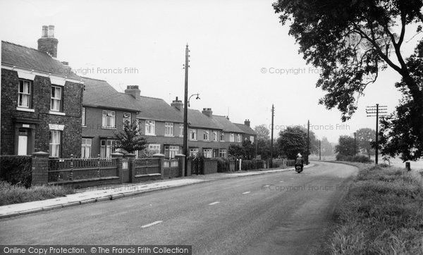 Photo of Crowle, Station Road c.1955