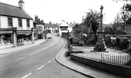War Memorial And High Street c.1960, Crowle