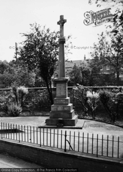 Photo of Crowle, War Memorial c.1960