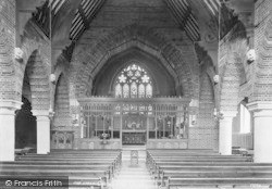 Church Interior 1907, Crowthorne