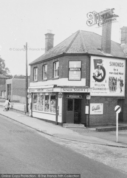 Photo of Crowthorne, Church Street Corner, Shop c.1960