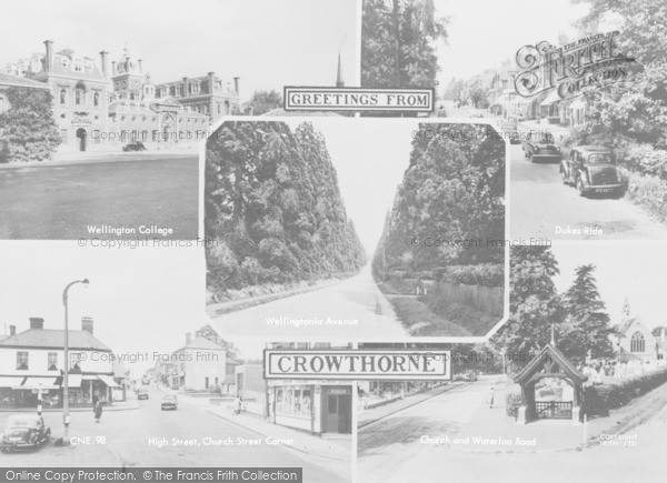 Photo of Crowthorne, Composite c.1960