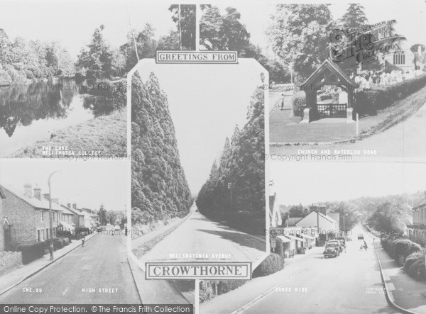 Photo of Crowthorne, Composite c.1960