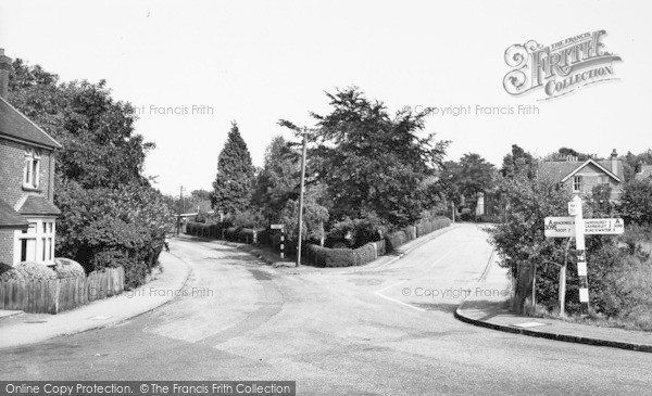 Photo of Crowthorne, Crossroads c.1955