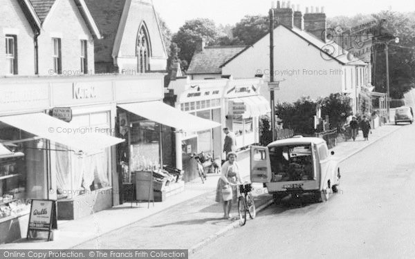 Photo of Crowthorne, Dukes Ride Shops c.1960