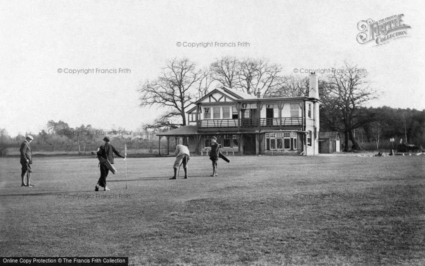 Crowthorne, East Berks Golf Links 1908