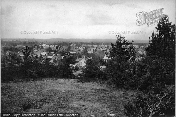Photo of Crowthorne, From Broadmoor Hill 1908