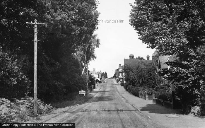 Photo of Crowthorne, Sandhurst Road c.1955