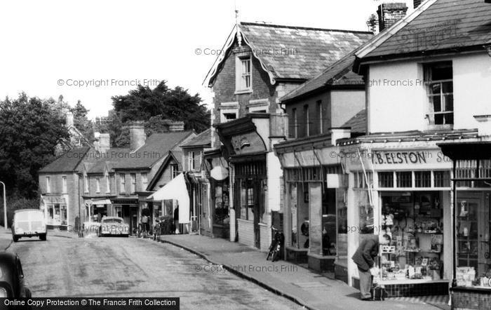 Photo of Crowthorne, Shop In Church Street c.1960