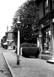 Shops In The High Street 1921, Crowthorne
