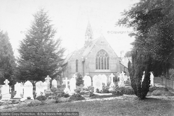 Photo of Crowthorne, St John The Baptist Church 1906