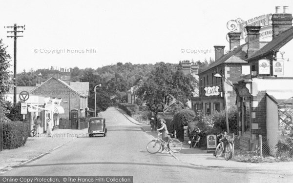 Photo of Crowthorne, The Cafe, Dukes Ride c.1955