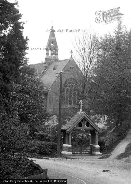 Photo of Crowthorne, The Church 1914