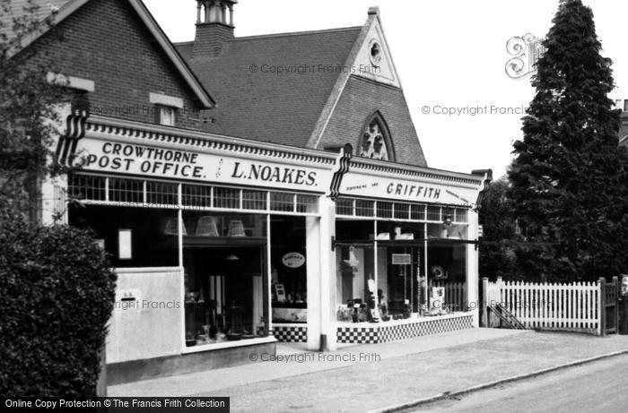 Photo of Crowthorne, The Post Office, Dukes Ride 1925