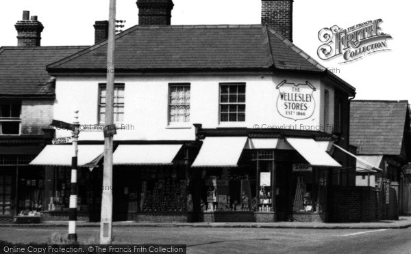 Photo of Crowthorne, The Wellesley Stores c.1955