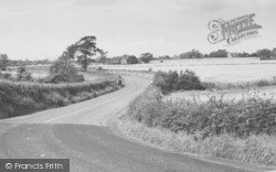Frodsham Road c.1955, Crowton