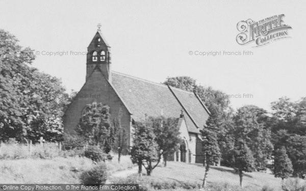 Photo of Crowton, The Church c.1955