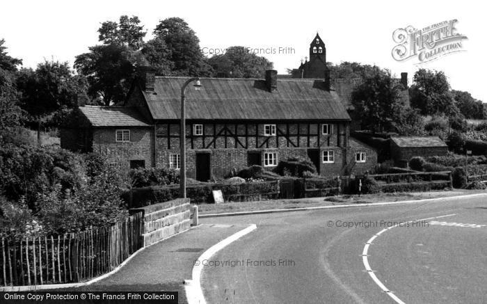 Photo of Crowton, The Village c.1955
