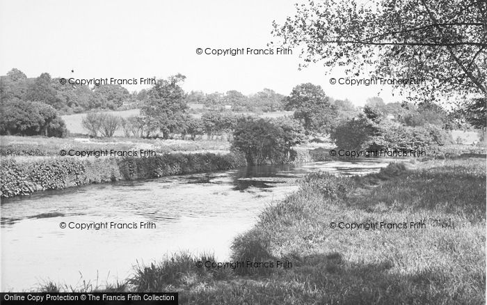 Photo of Croxley Green, The River Chess c.1955
