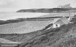 Baggy Point And Croyde Bay c.1955, Croyde