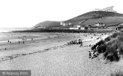 Baggy Point And The Sands c.1955, Croyde