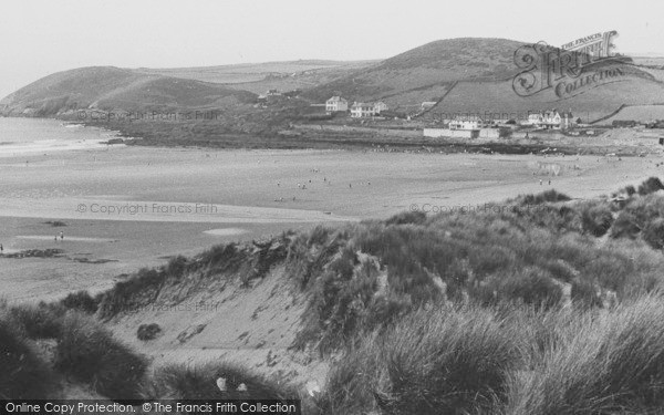 Photo of Croyde, Baggy Point c.1955