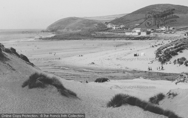 Photo of Croyde, Baggy Point c.1955