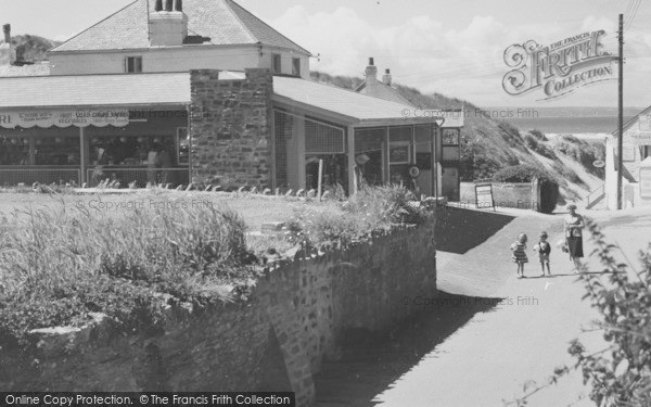 Photo of Croyde, Bay Stores, Beach Road c.1960