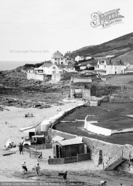 Photo of Croyde, Beach At The Headland c.1965