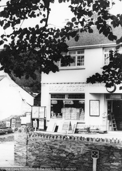 Photo of Croyde, Brook Stores c.1965