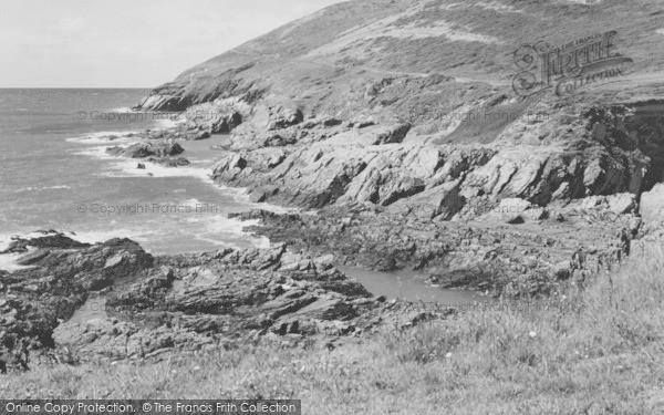 Photo of Croyde, Cliff Walk To Baggy Point c.1960