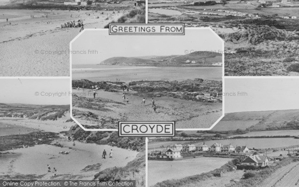 Photo of Croyde, Composite c.1955
