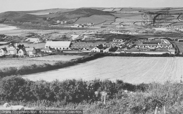 Photo of Croyde, General View Of Nalgo Holiday Centre c.1955