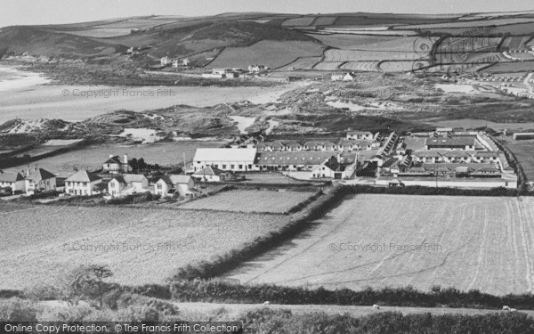 Photo of Croyde, General View Of Nalgo Holiday Centre c.1955