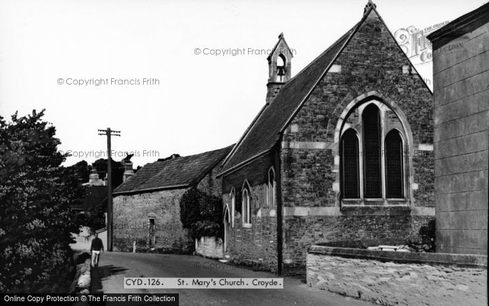 Photo of Croyde, St Mary's Church c.1960