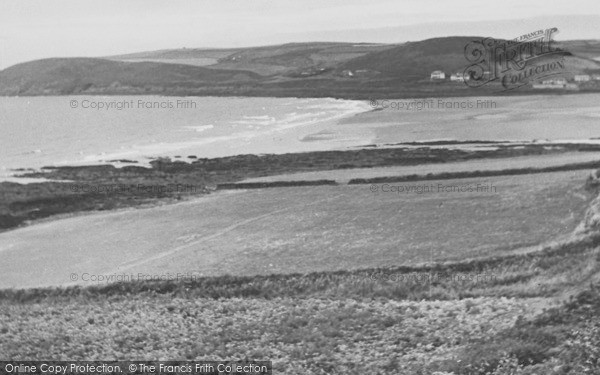 Photo of Croyde, The Bay And Baggy Point c.1955