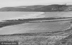 The Bay And Baggy Point c.1955, Croyde