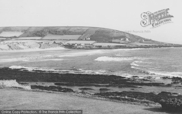 Photo of Croyde, The Bay From Hotel Garden c.1960