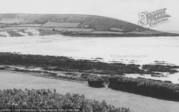 Photo of Croyde, The Bay From Middleboro Hotel c.1960