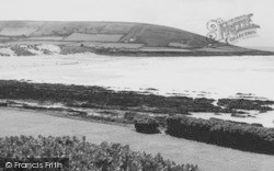 The Bay From Middleboro Hotel c.1960, Croyde