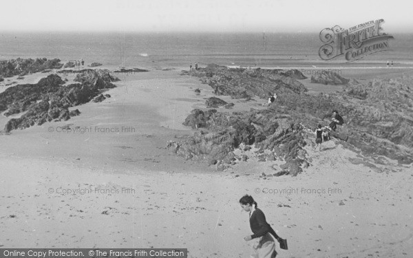 Photo of Croyde, The Beach c.1950