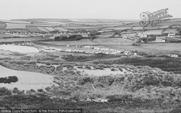 Photo of Croyde, The Caravan Sites c.1955