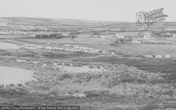 Photo of Croyde, The Caravan Sites c.1955