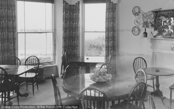 Photo of Croyde, The Dining Room, Middleboro Hotel c.1960