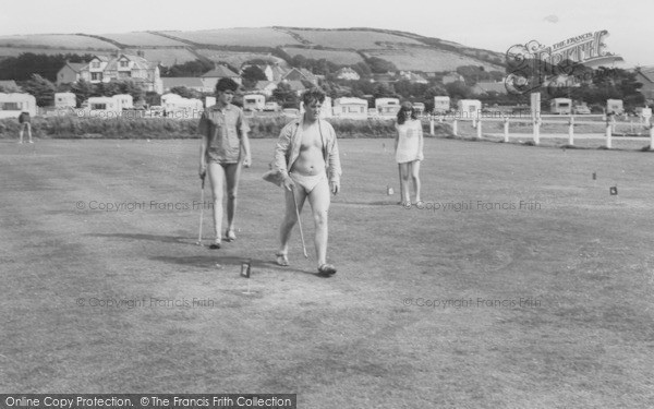 Photo of Croyde, The Putting Green c.1965