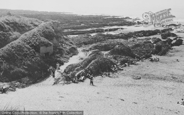 Photo of Croyde, The Rocks c.1955