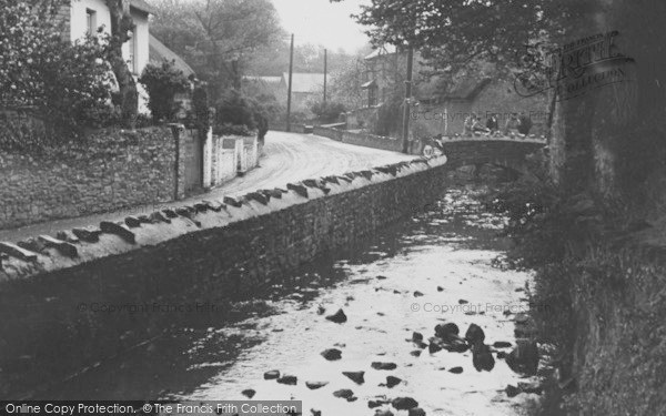 Photo of Croyde, The Stream c.1950