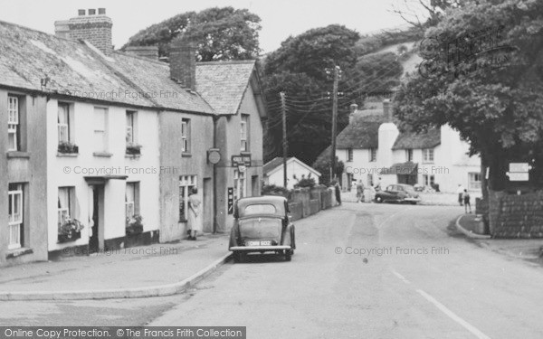 Photo of Croyde, The Village c.1955
